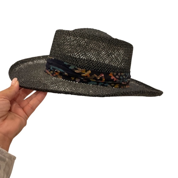 Dorfman Pacific Blue Casual Straw Hat Size Large - Picture 1 of 5